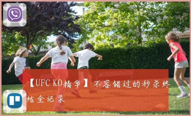 【UFC KO精华】不容错过的秒杀终结全记录